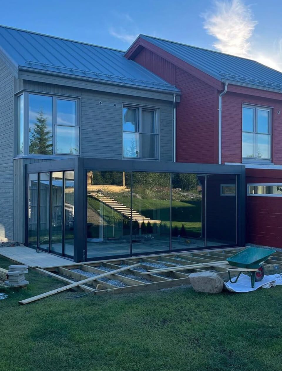 Skjutparti - Isolerat glas