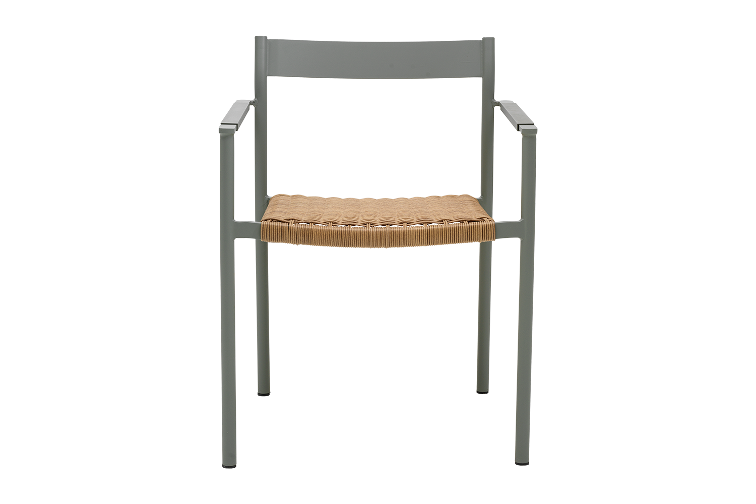 DK matstol Dusty Green/Natur