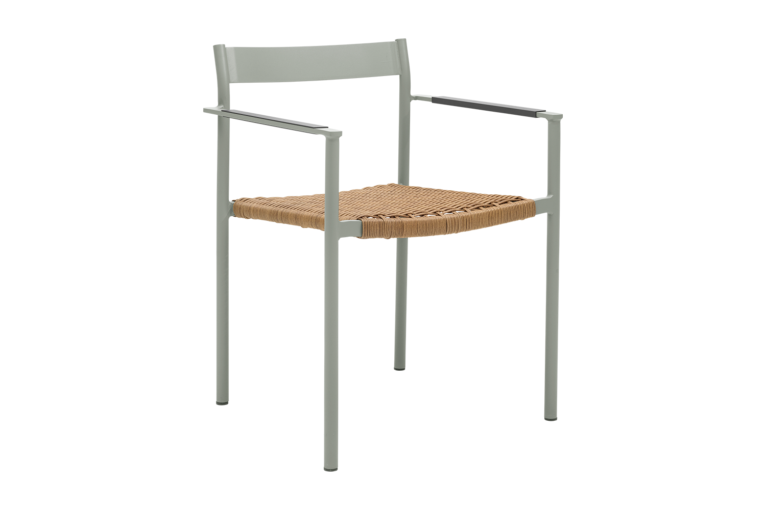 DK matstol Light Grey/Natur