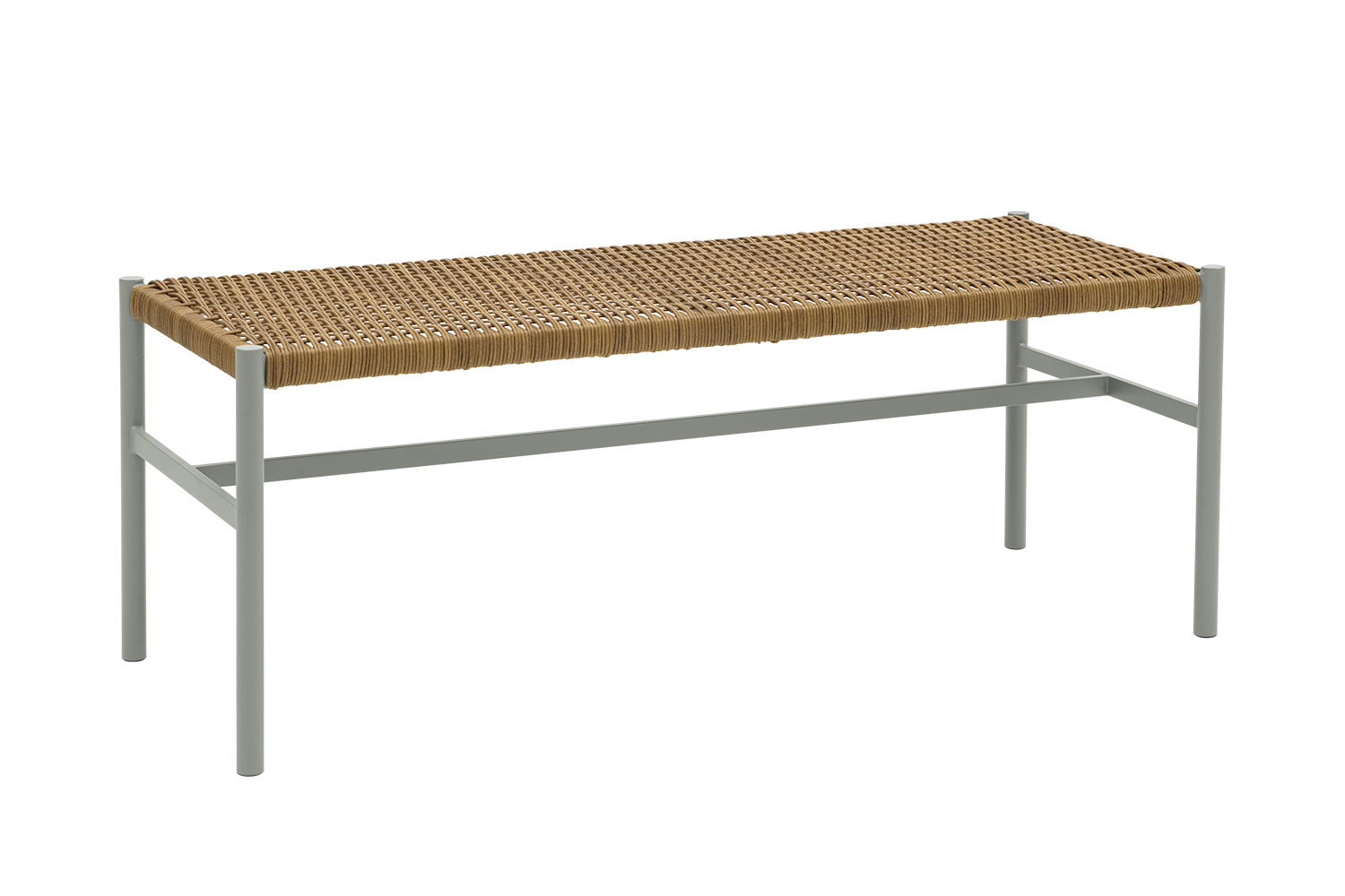 DK bänk Light Grey/Natur