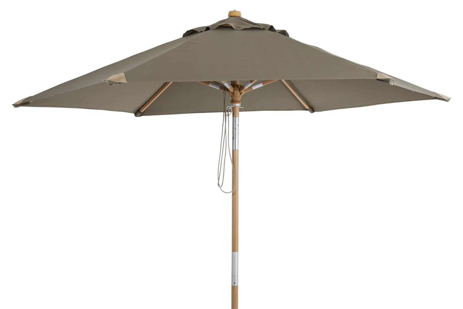 Trieste parasoll Natur/taupe