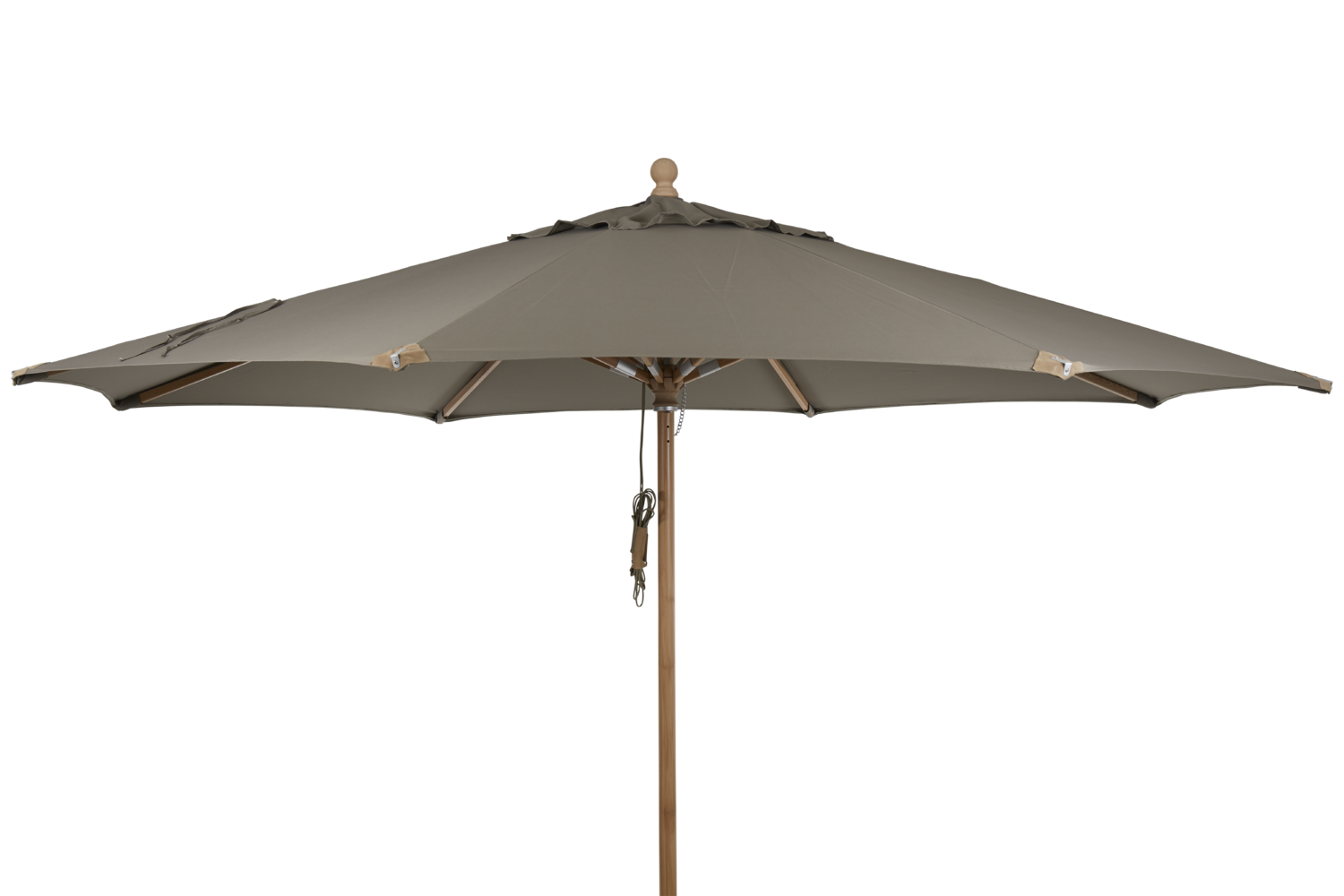 Parma parasoll Natur/taupe