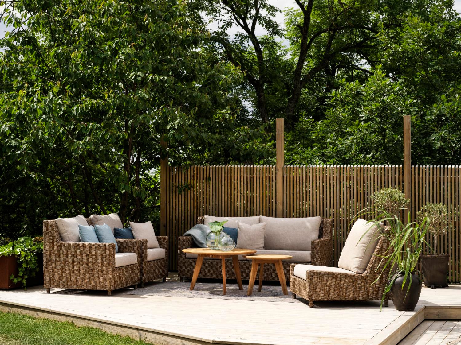 Sandkorn 2,5-sits soffa Natur/beige