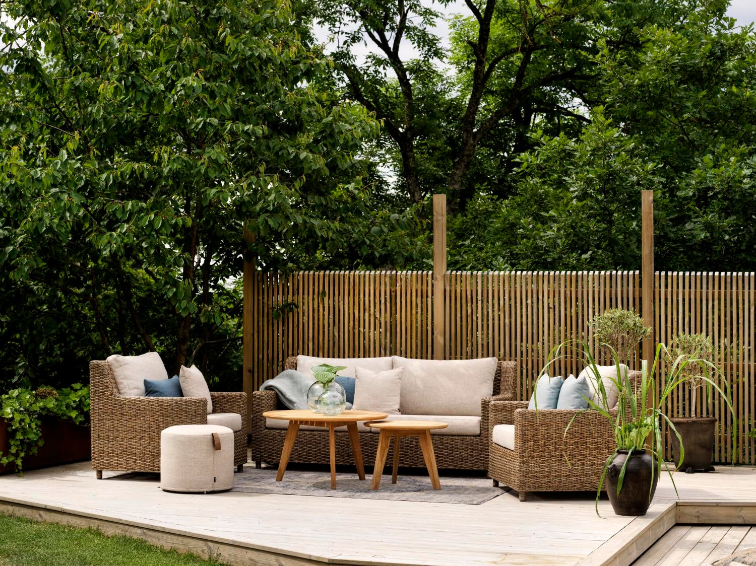 Sandkorn 2,5-sits soffa Natur/beige