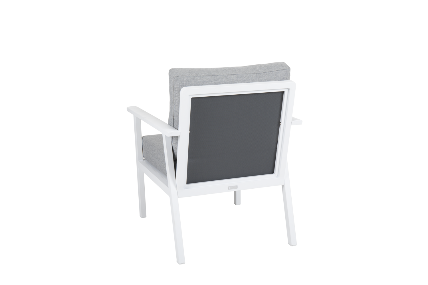 Samvaro High fåtölj Vit/Pearl grey