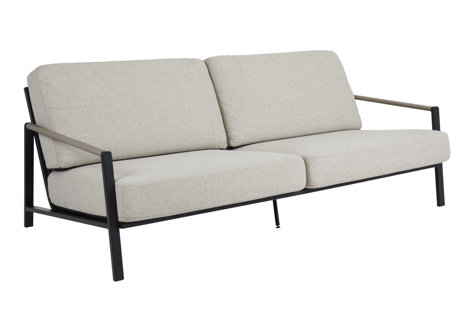 Lyra 2,5-sits soffa Svart/Sand