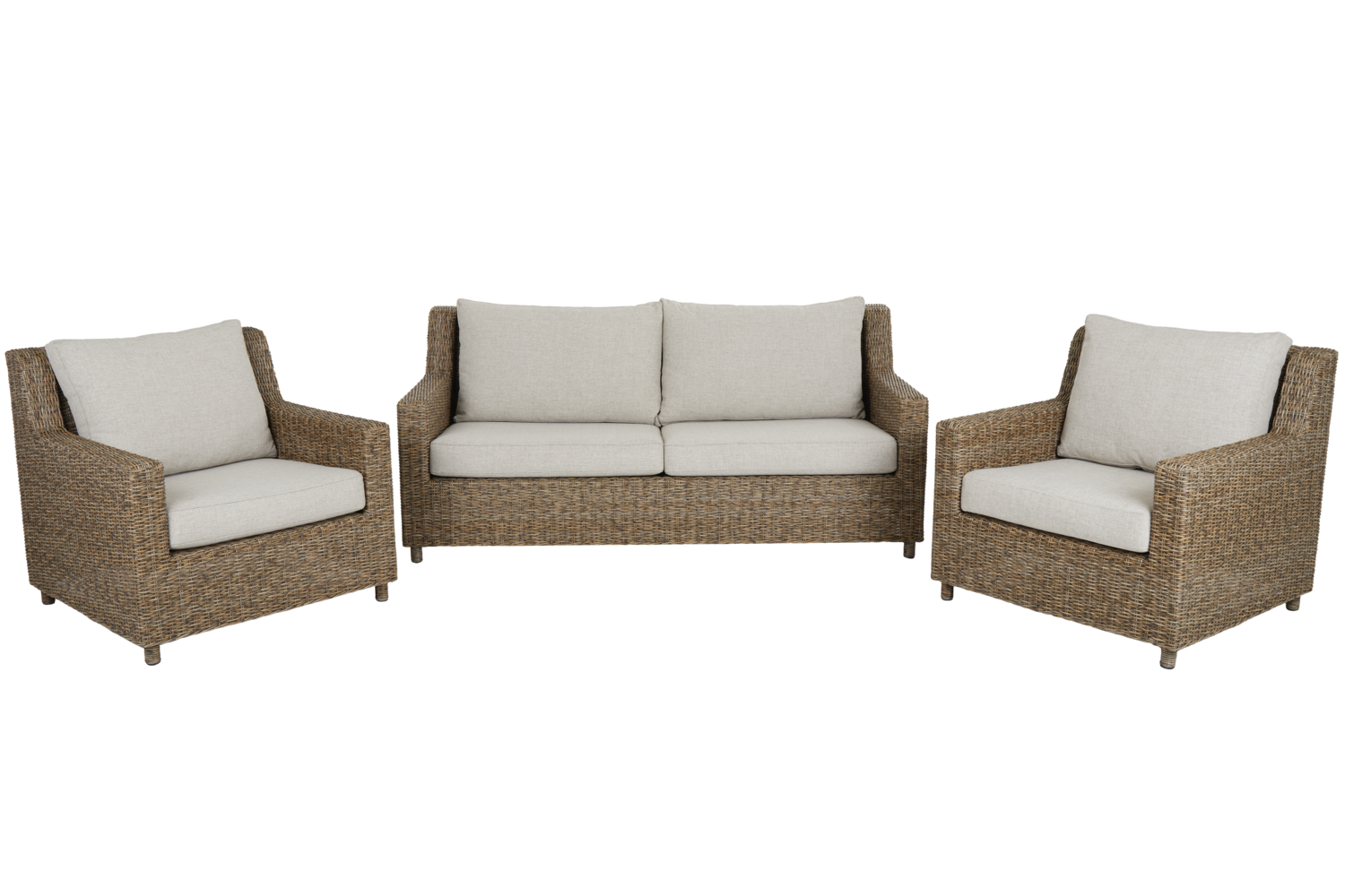 Sandkorn 2,5-sits soffa Natur/beige
