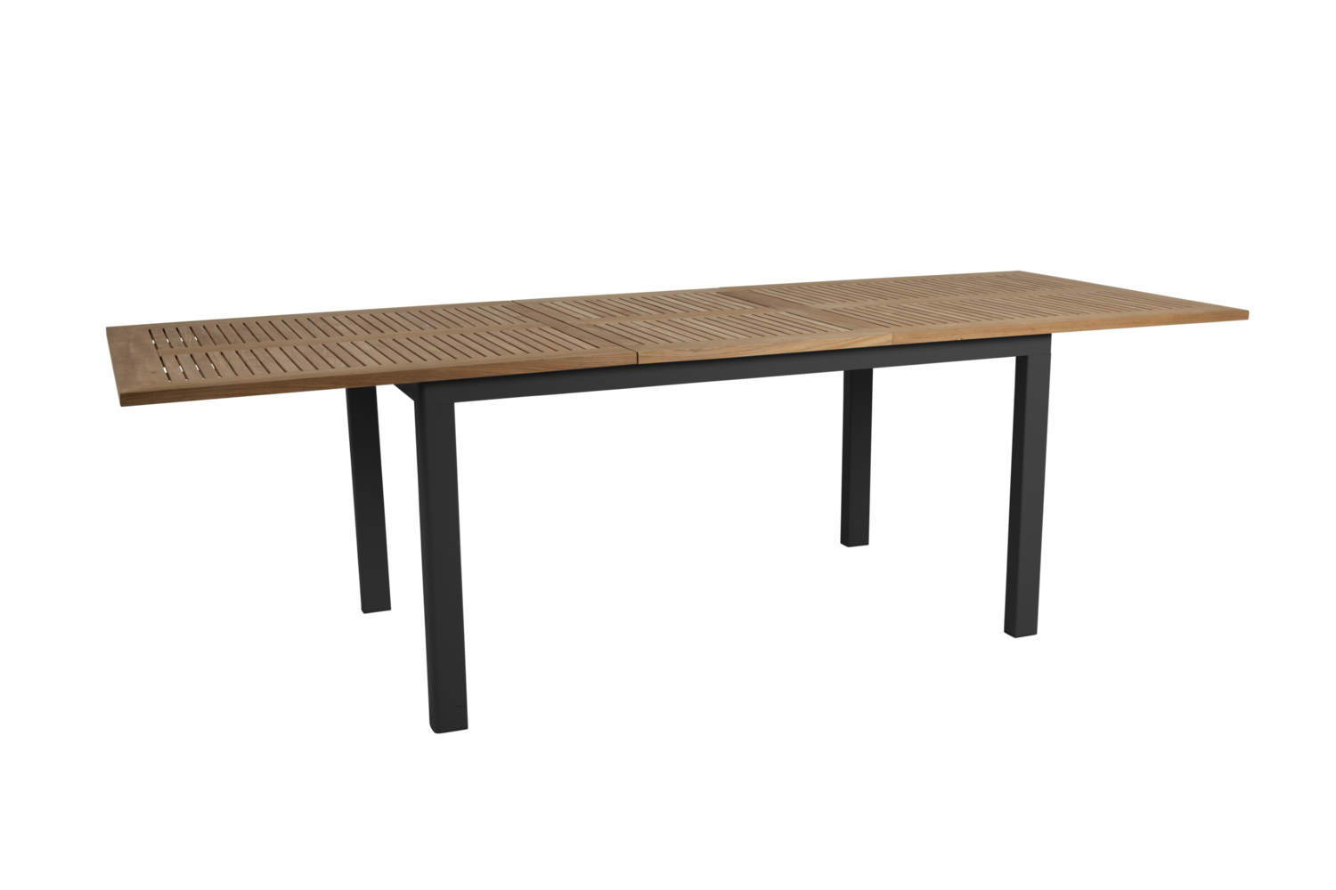 Lyon matbord Svart/teak