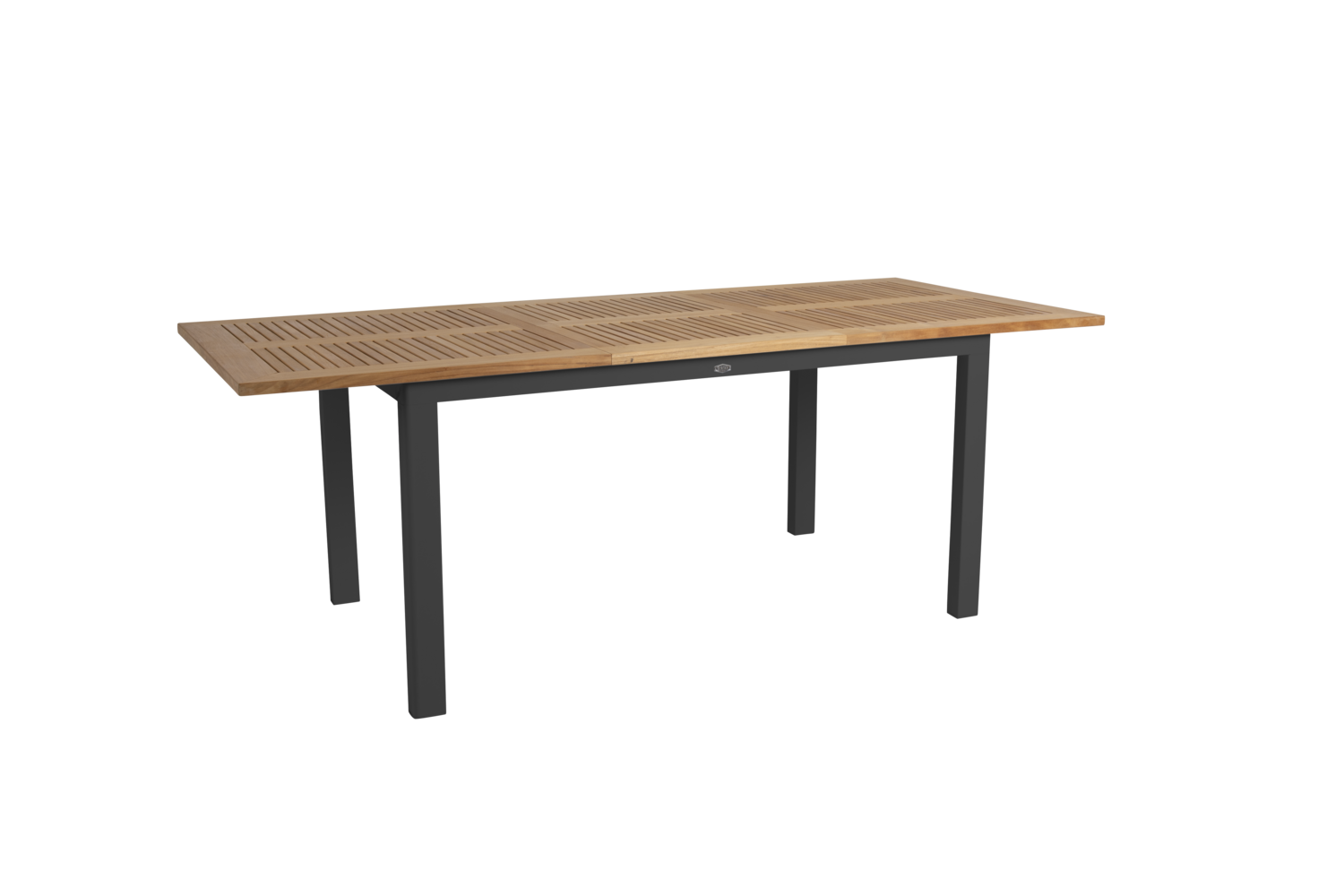 Lyon matbord Svart/teak