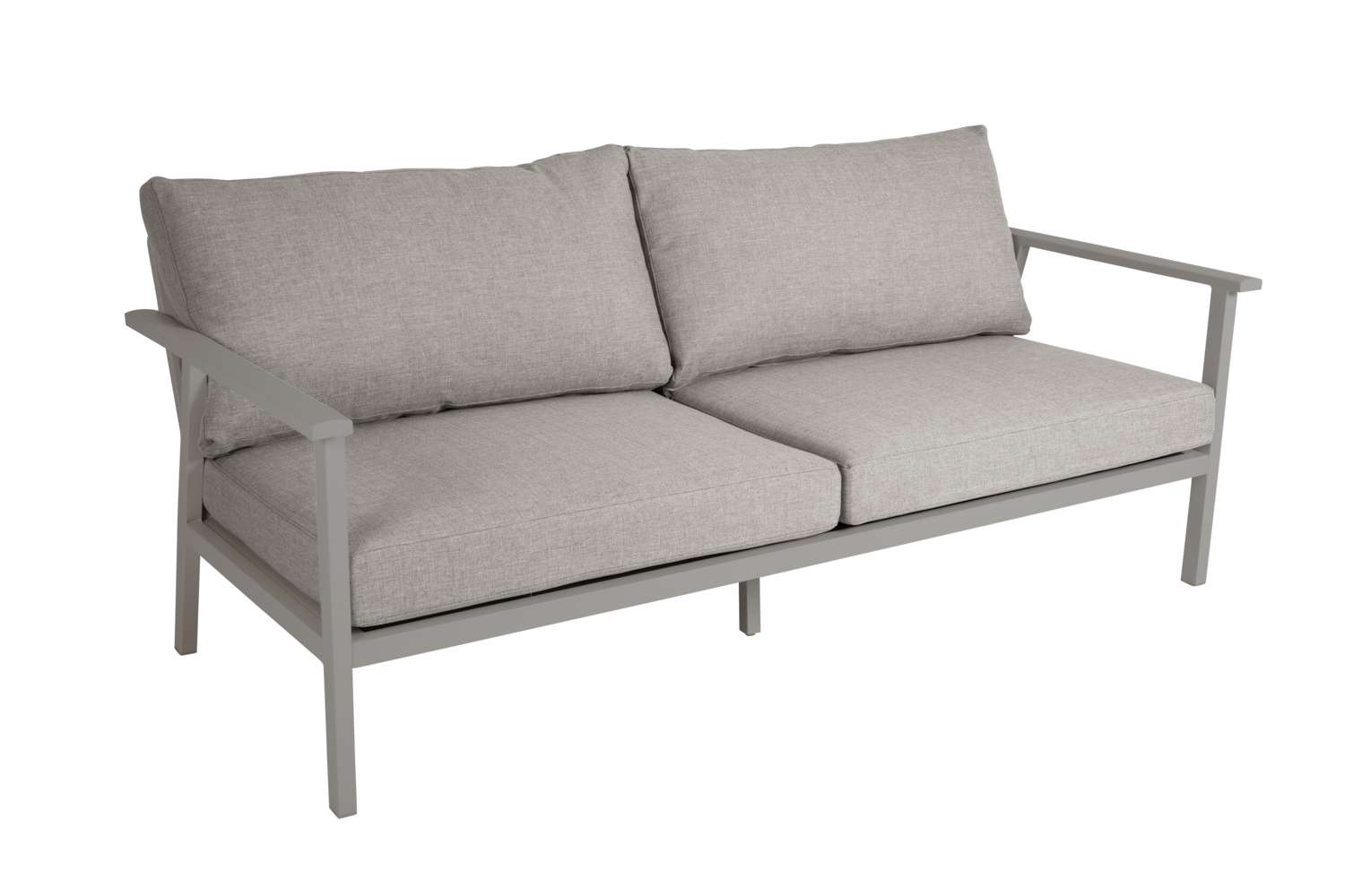 Samvaro Low 2,5-sits soffa Khaki/sand