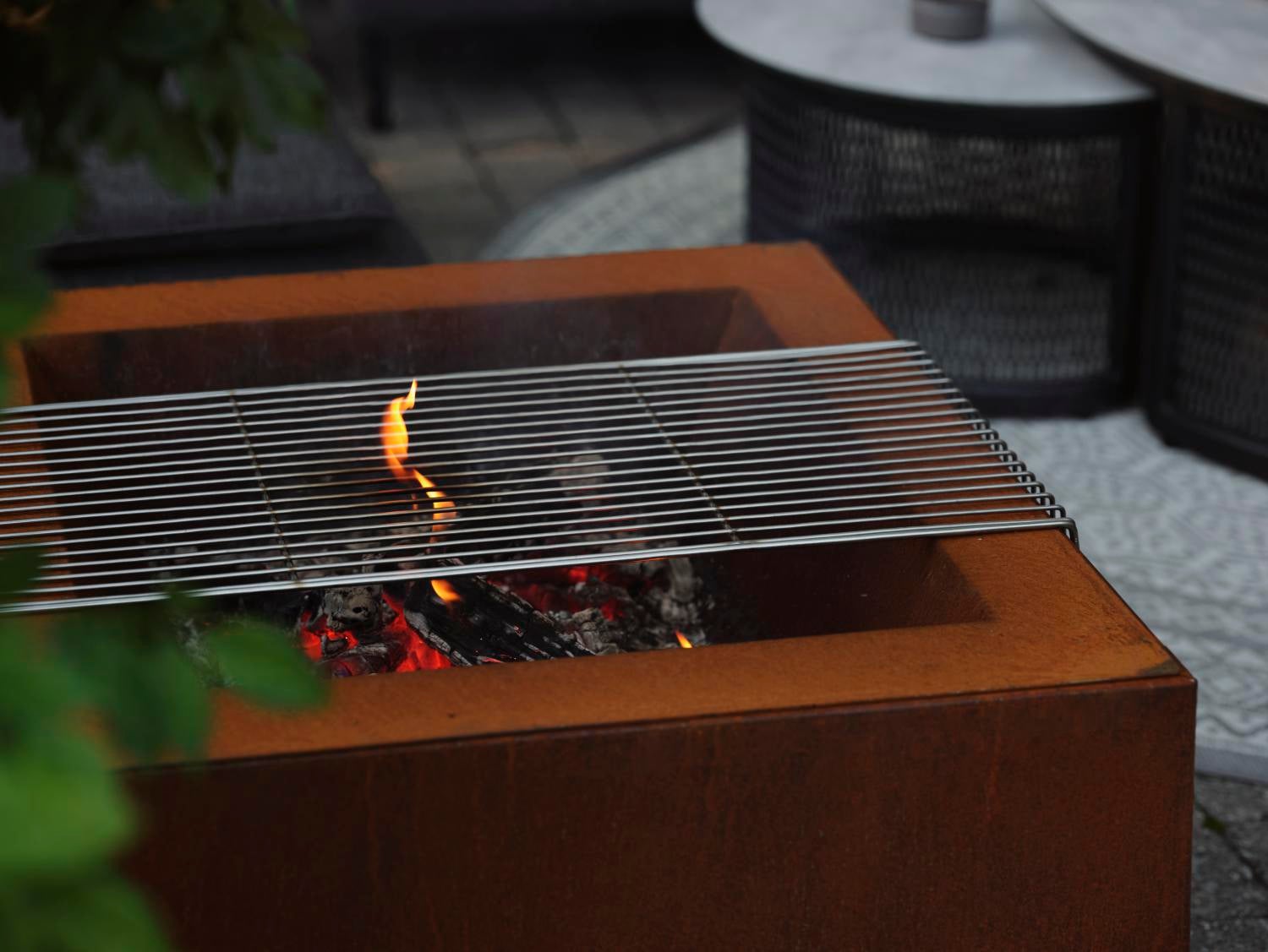 Kummin Grillinsats Corten