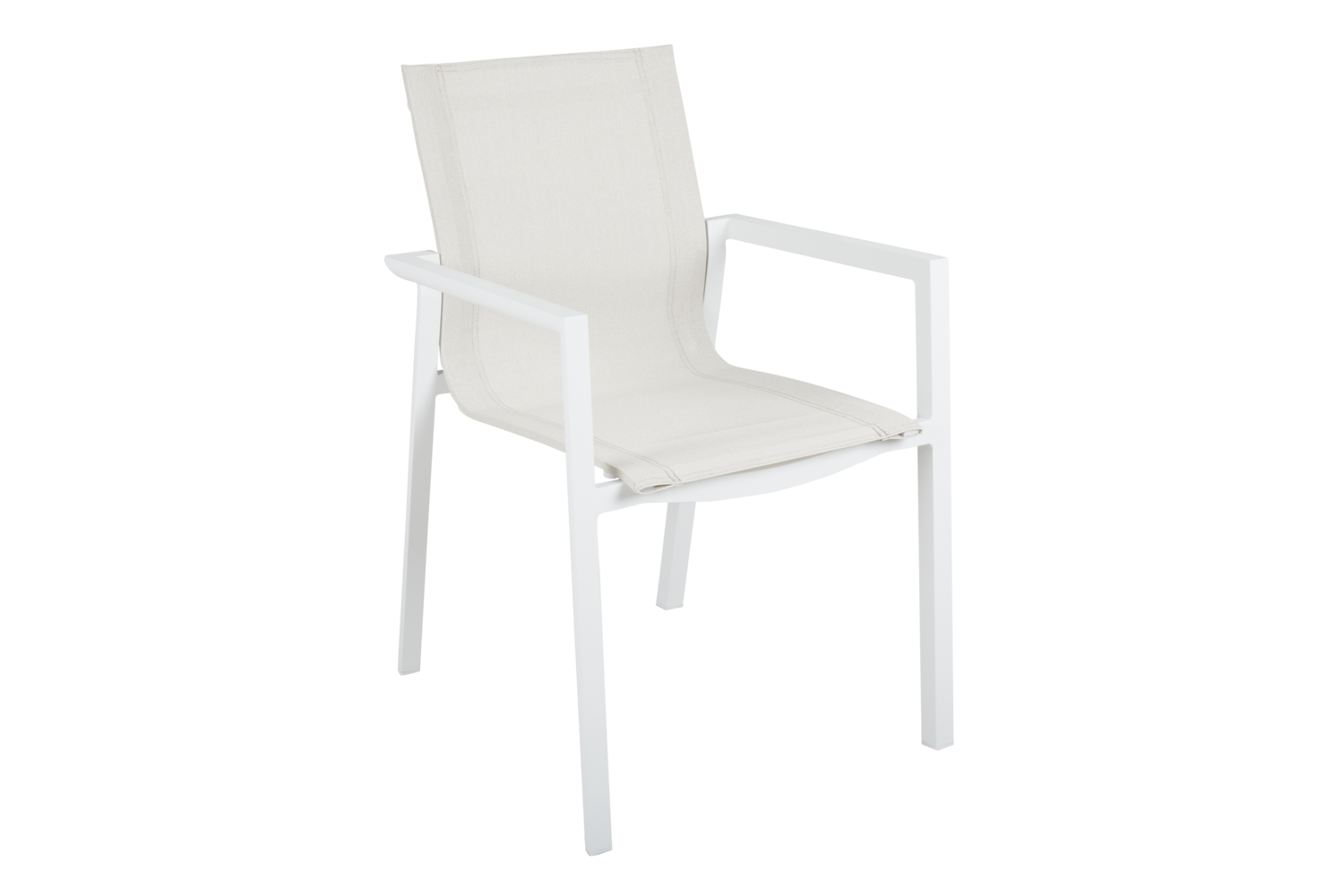 Delia karmstol Vit/Off-white