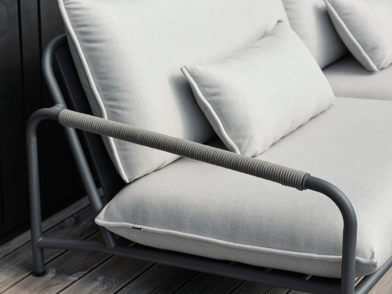Lerberget 2,5-sits soffa Antracit/Ash