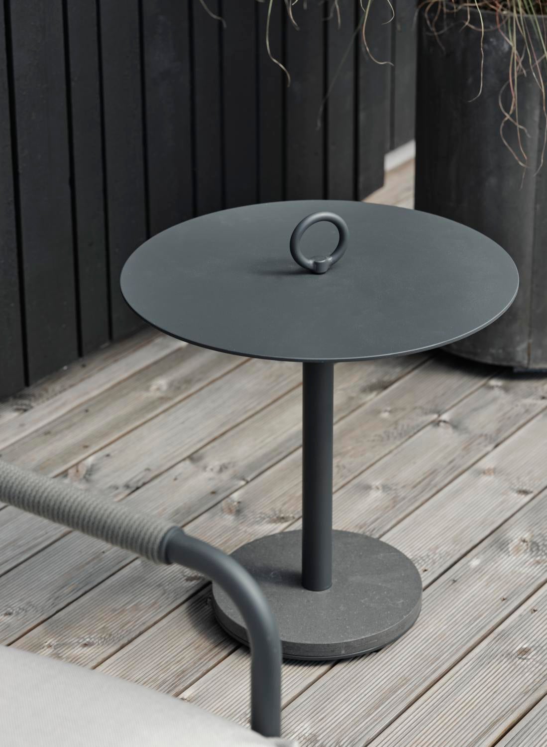 Niobe sidobord Antracit