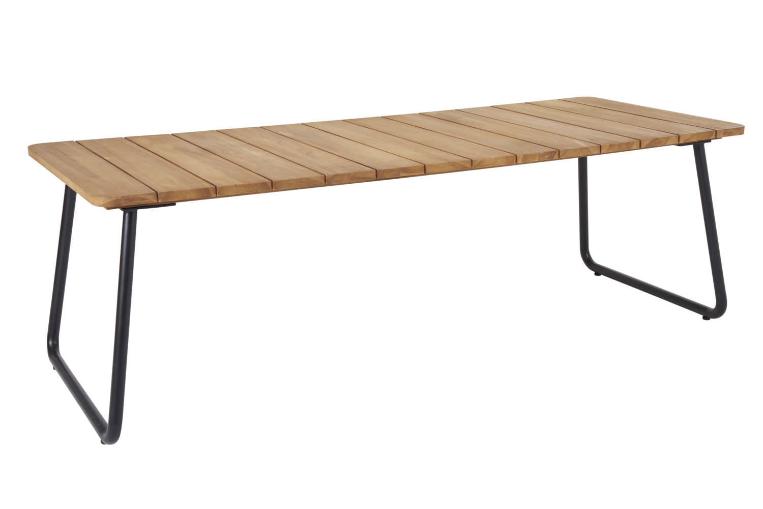Nolli matbord Svart/teak