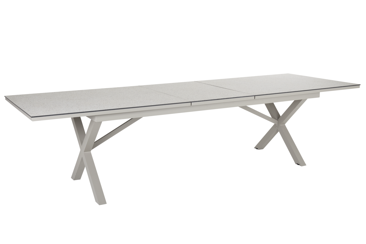 Hillmond matbord Khaki/Terrazzo