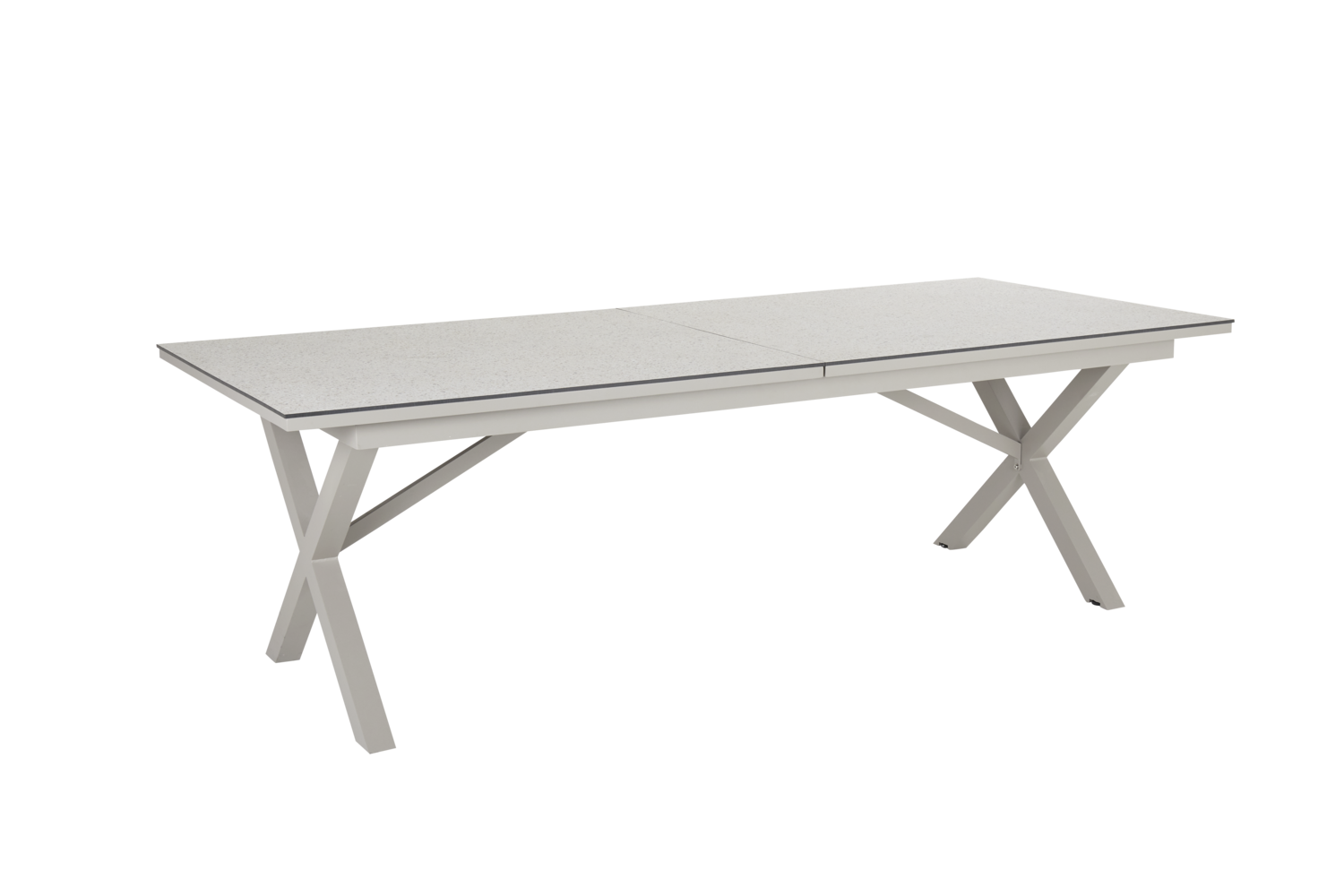 Hillmond matbord Khaki/Terrazzo
