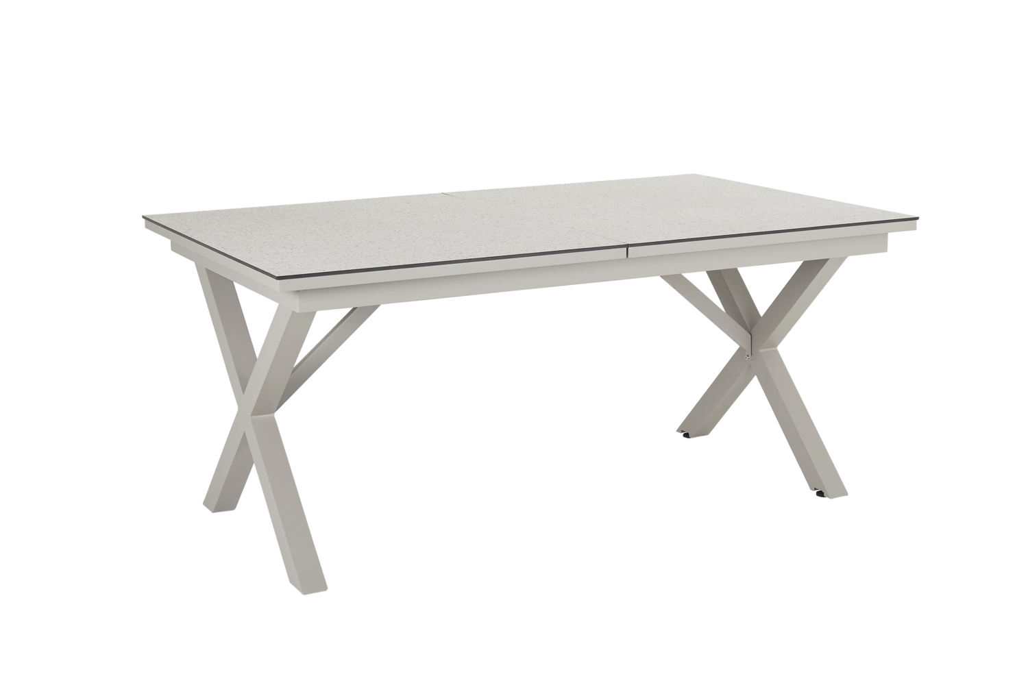 Hillmond matbord Khaki/Terrazzo