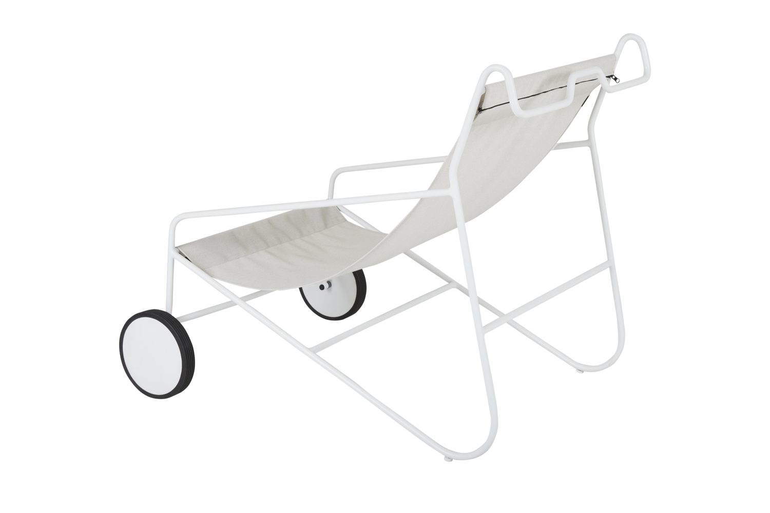 Poul Chair loungefåtölj Vit/vit