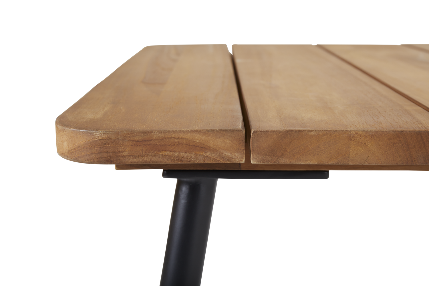 Nolli matbord Svart/teak