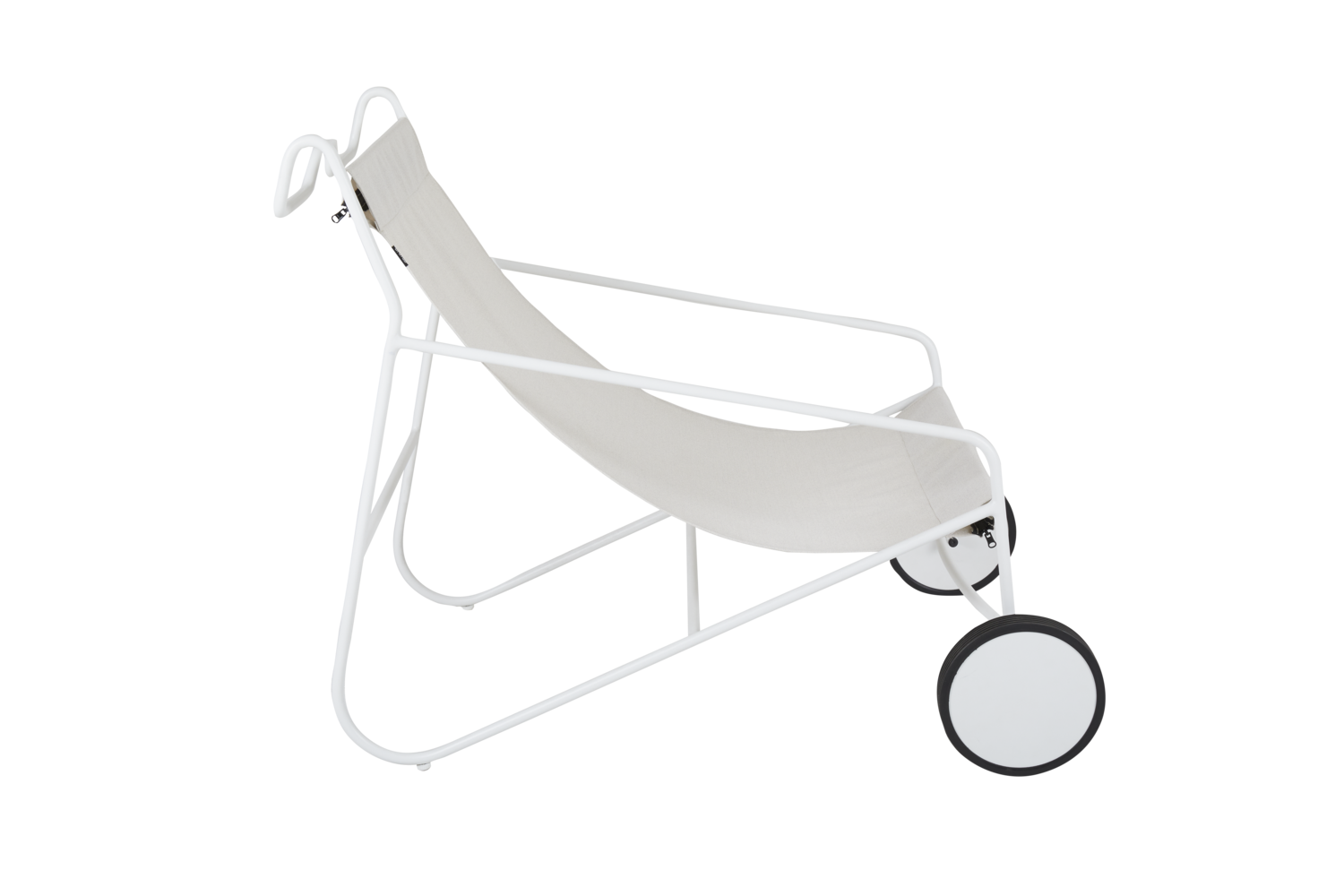 Poul Chair loungefåtölj Vit/vit