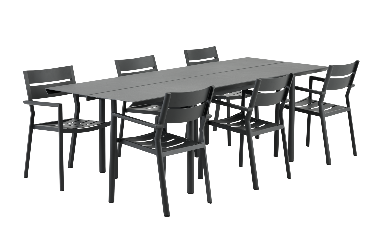 B45 matbord Antracit