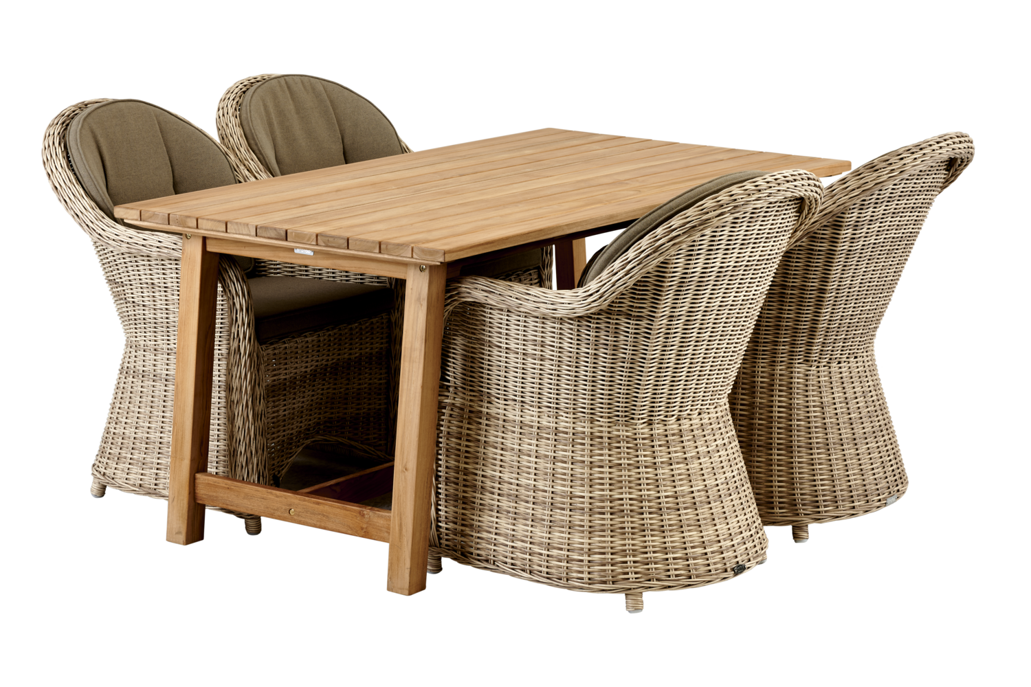 Paulina karmstol Beige/beige