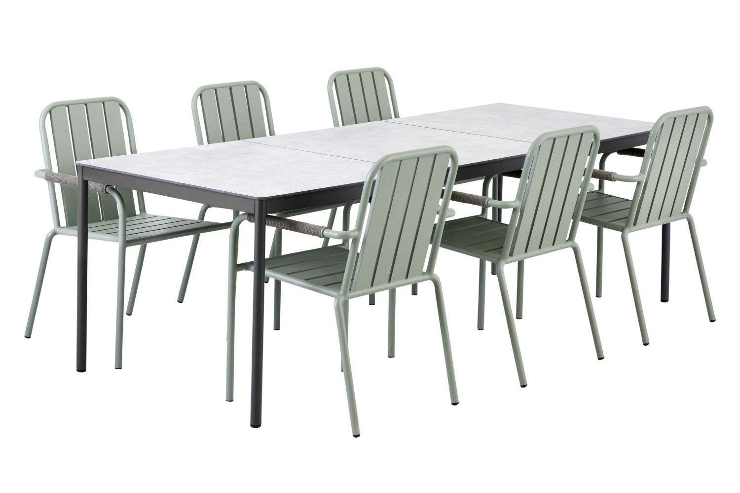 Innes karmstol Dusty Green