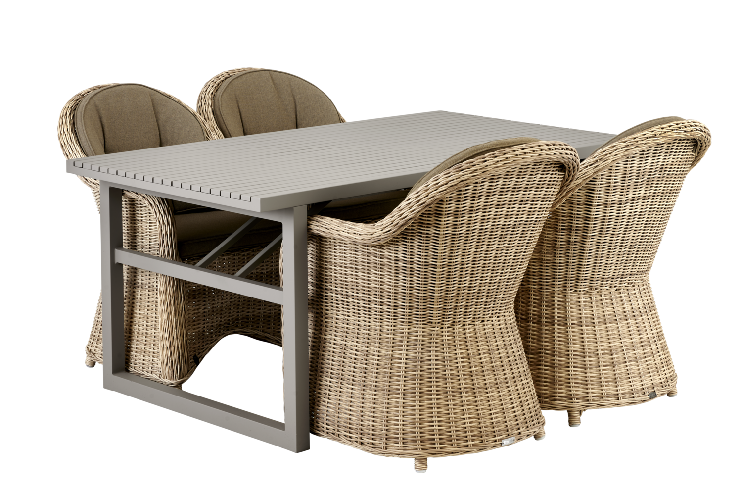 Vevi matbord Khaki