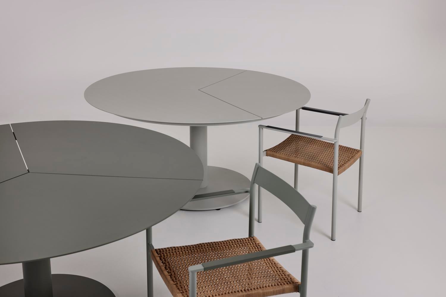 DK matstol Dusty Green/Natur