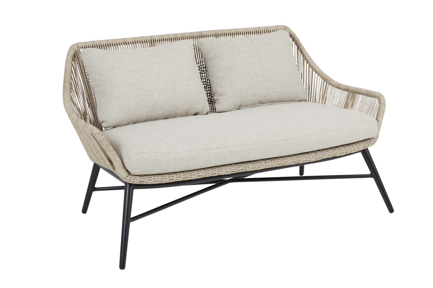 Pembroke 2-sitssoffa Beige/beige