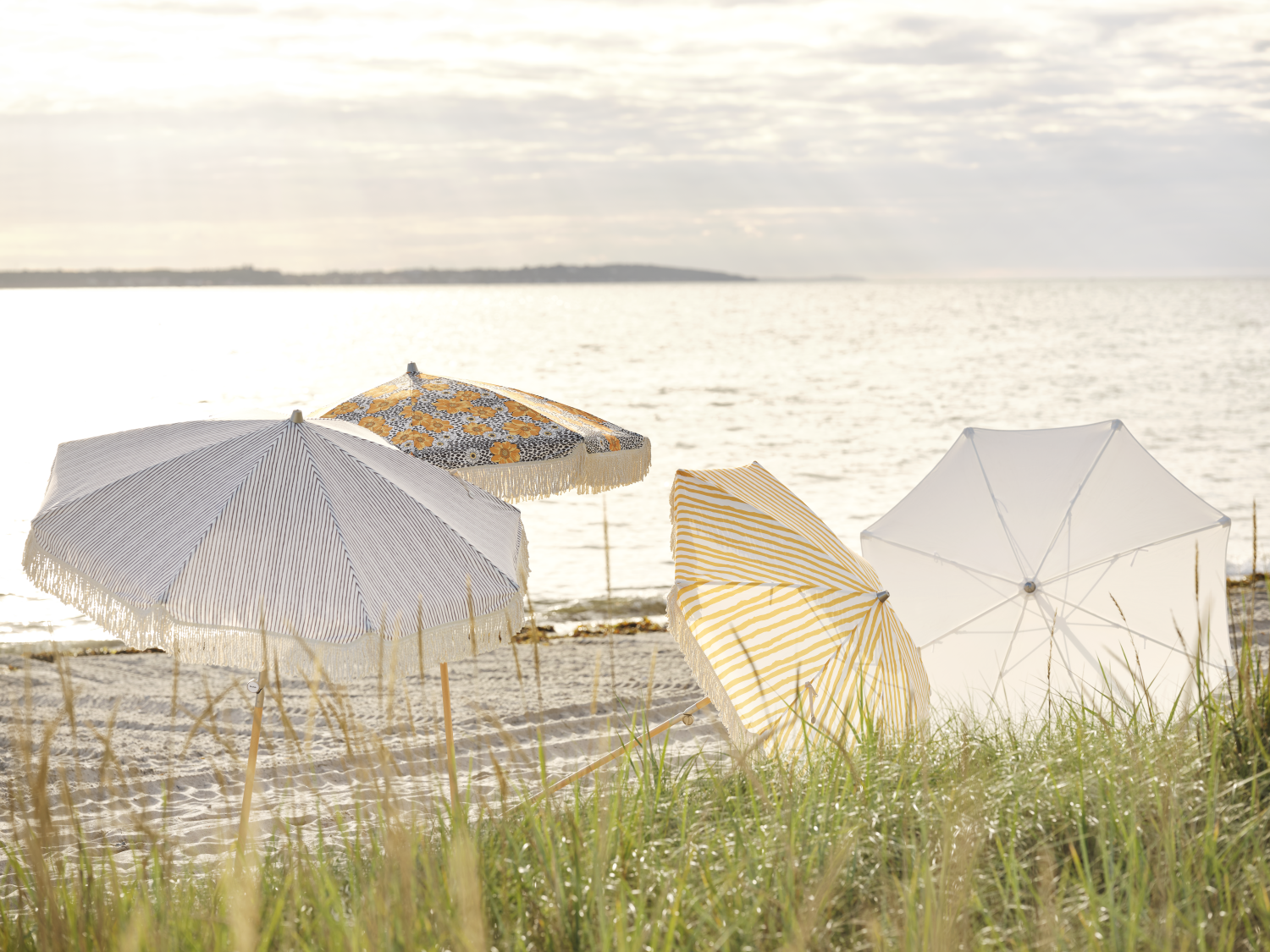 Gatsby parasoll Natur/beige