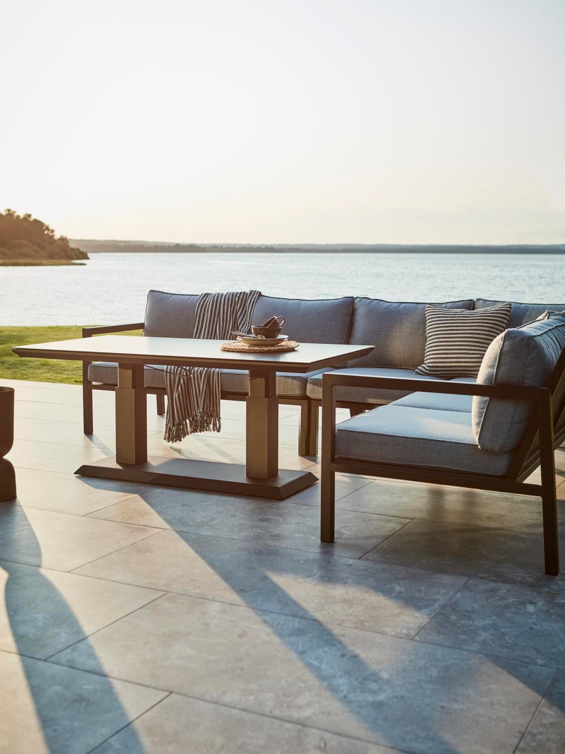 Belfort hörn Svart/Pearl Grey