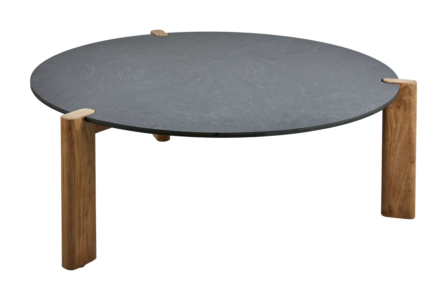 Domino soffbord Antracit/Teak