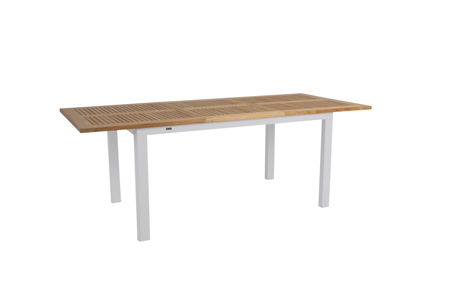 Lyon matbord Light Grey/Teak