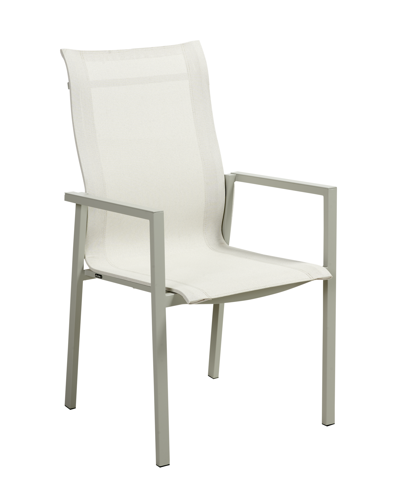 Comfy karmstol Light Grey/Off-White
