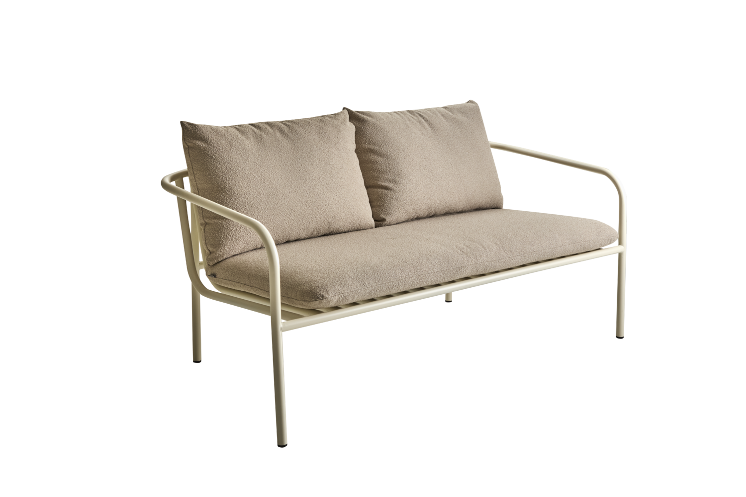 Bendt 2-sitssoffa Pearl White/Teddy Beige
