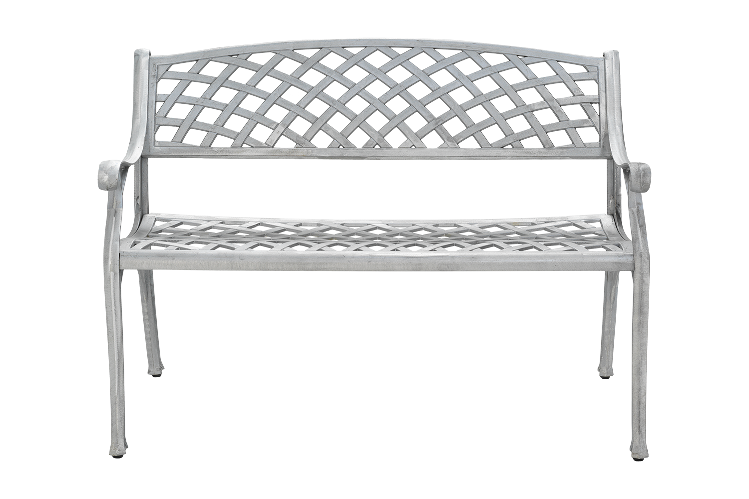 Arras 2-sitssoffa Aluminium