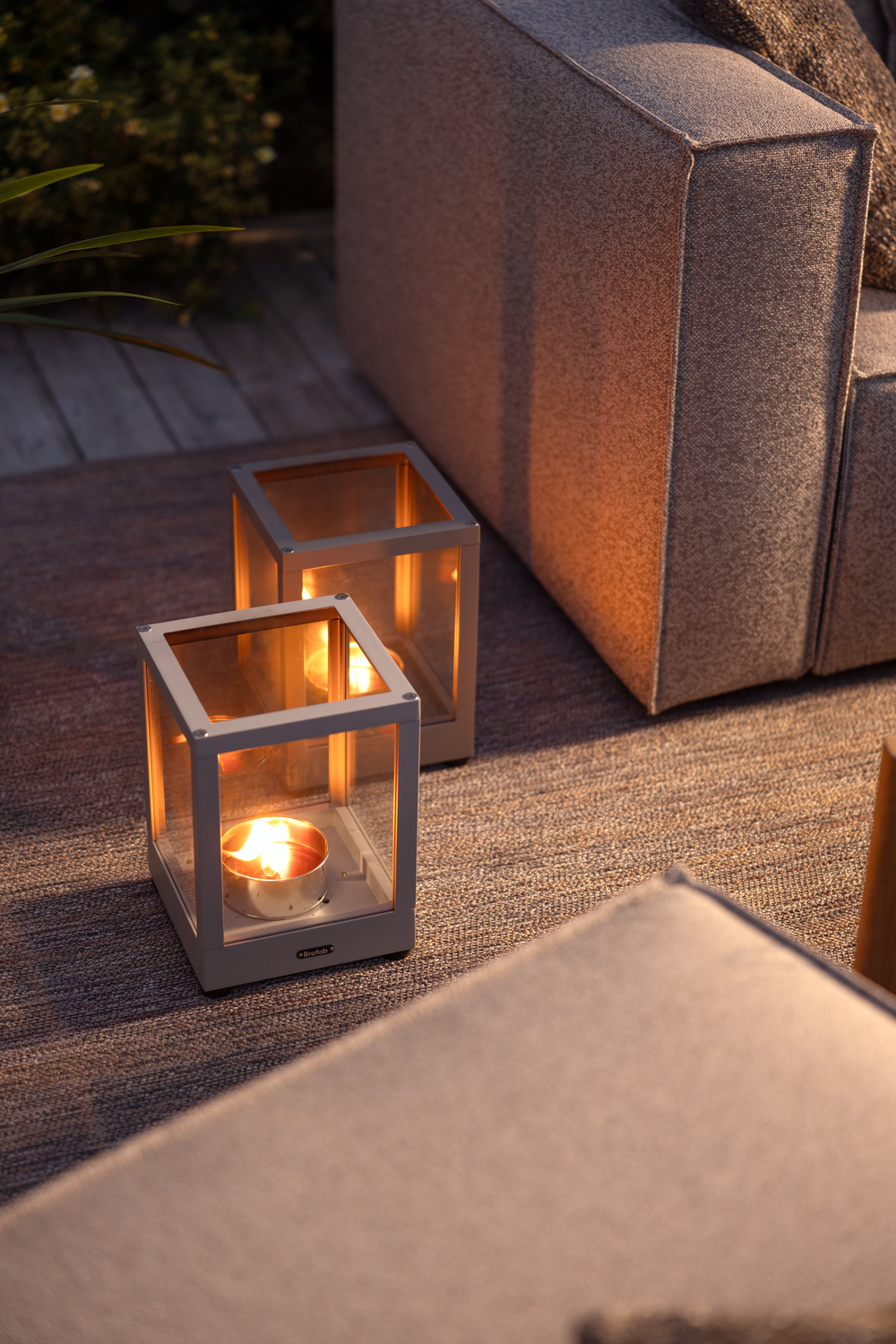 Belfort ljuslykta Light Grey