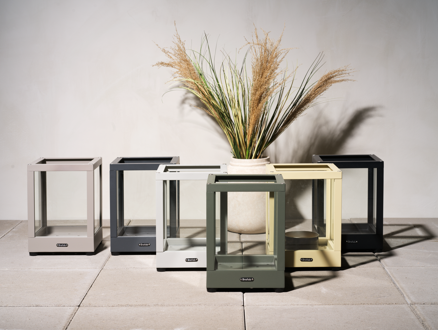 Belfort ljuslykta Svart