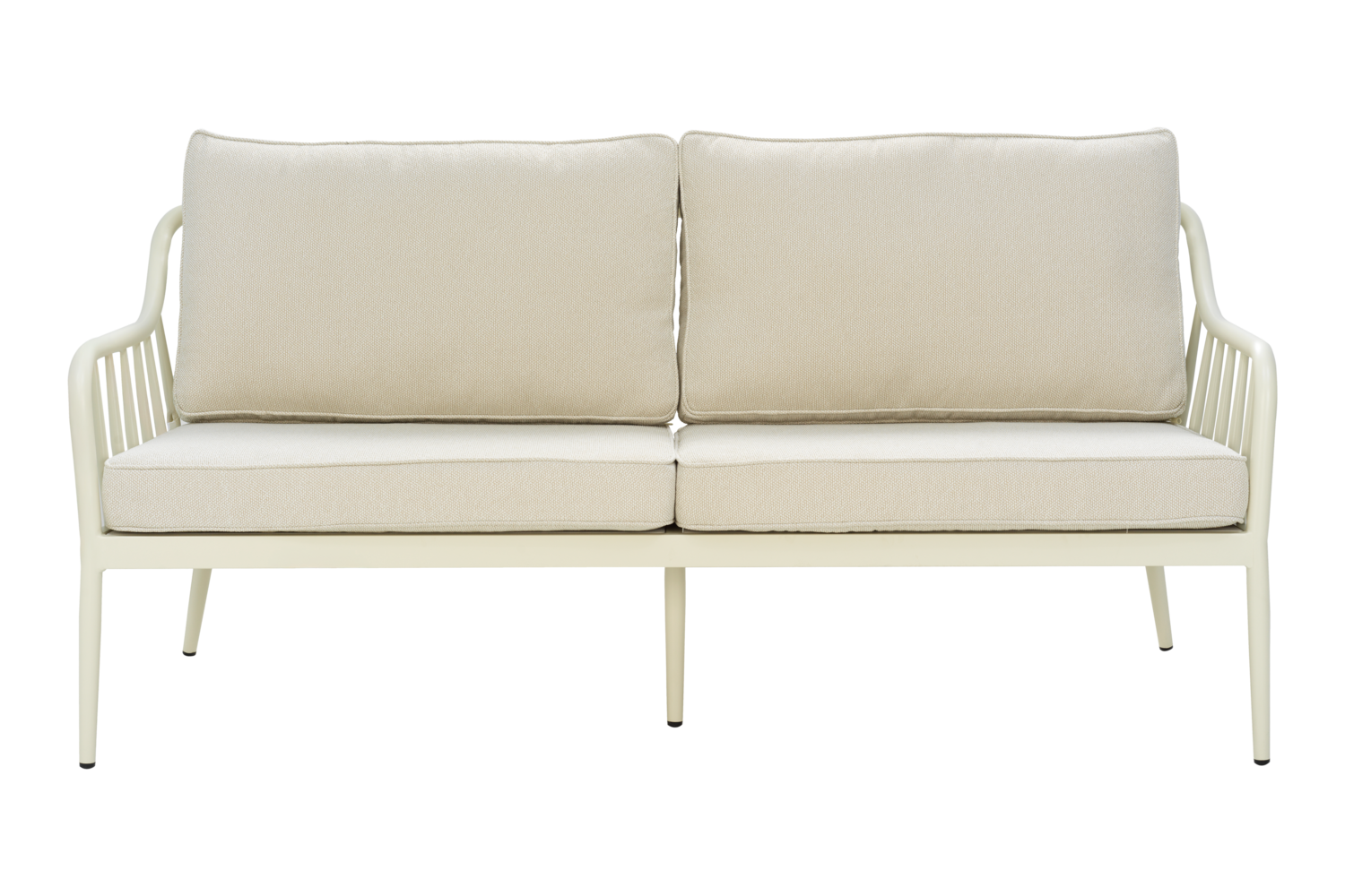 Coleville 3-sitssoffa Pearl White/Dot Beige