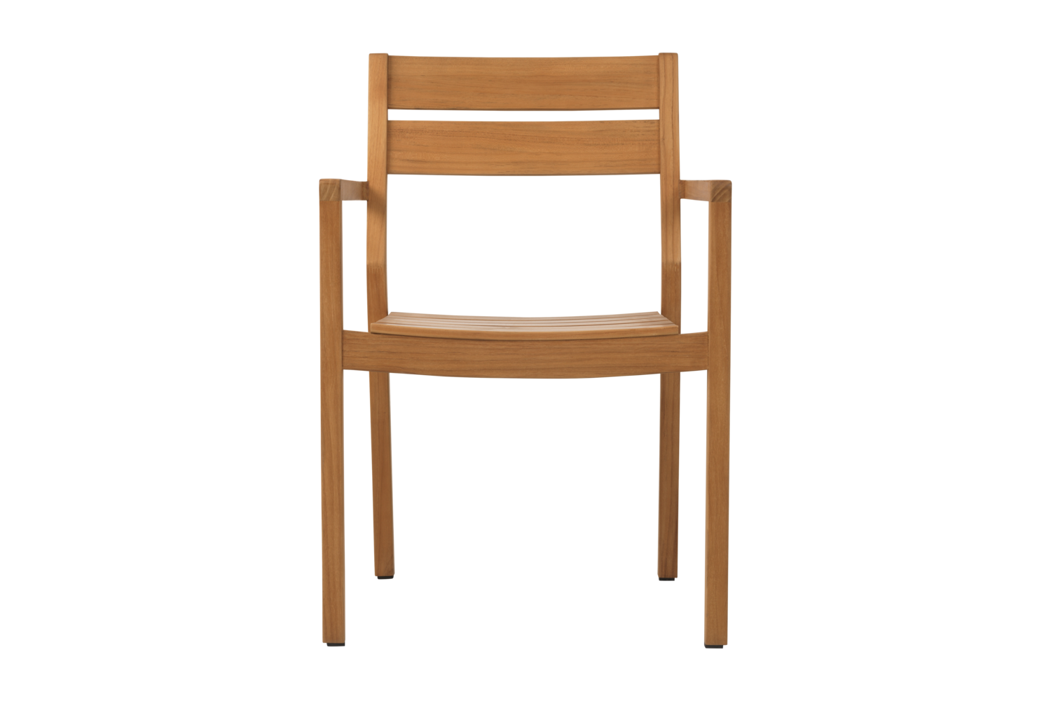 Delia Teak karmstol Natur