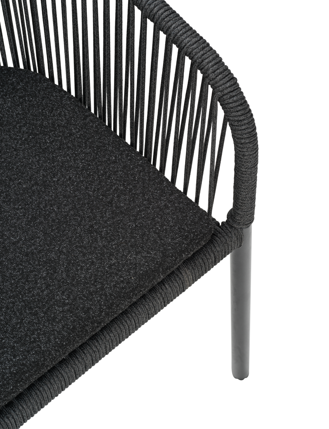 Delta karmstol Antracit/Teddy Black