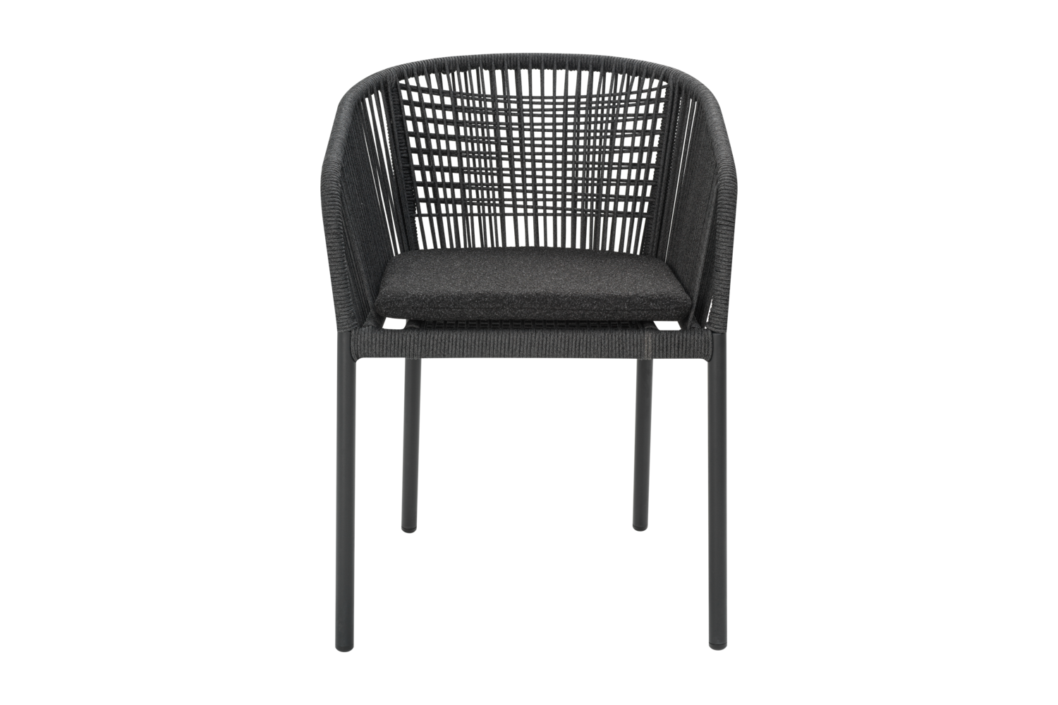 Delta karmstol Svart/Teddy Black