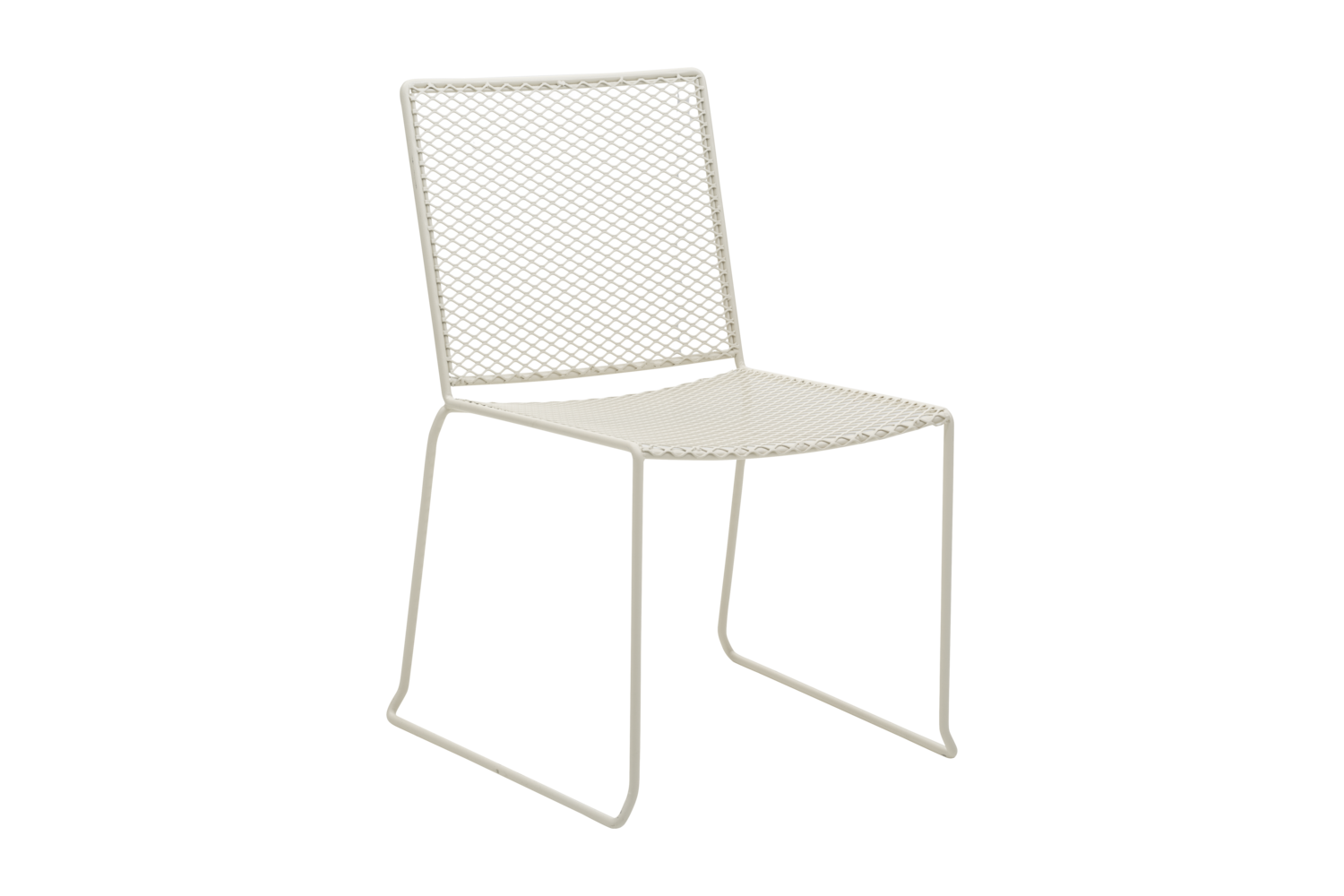 Haru matstol Pearl white
