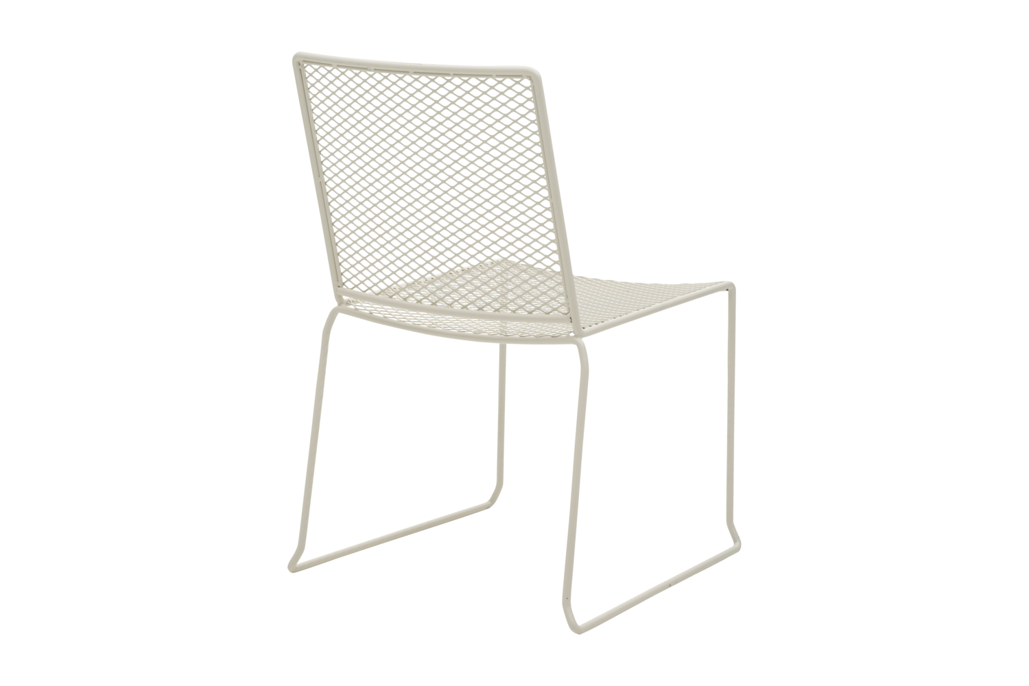 Haru matstol Pearl white