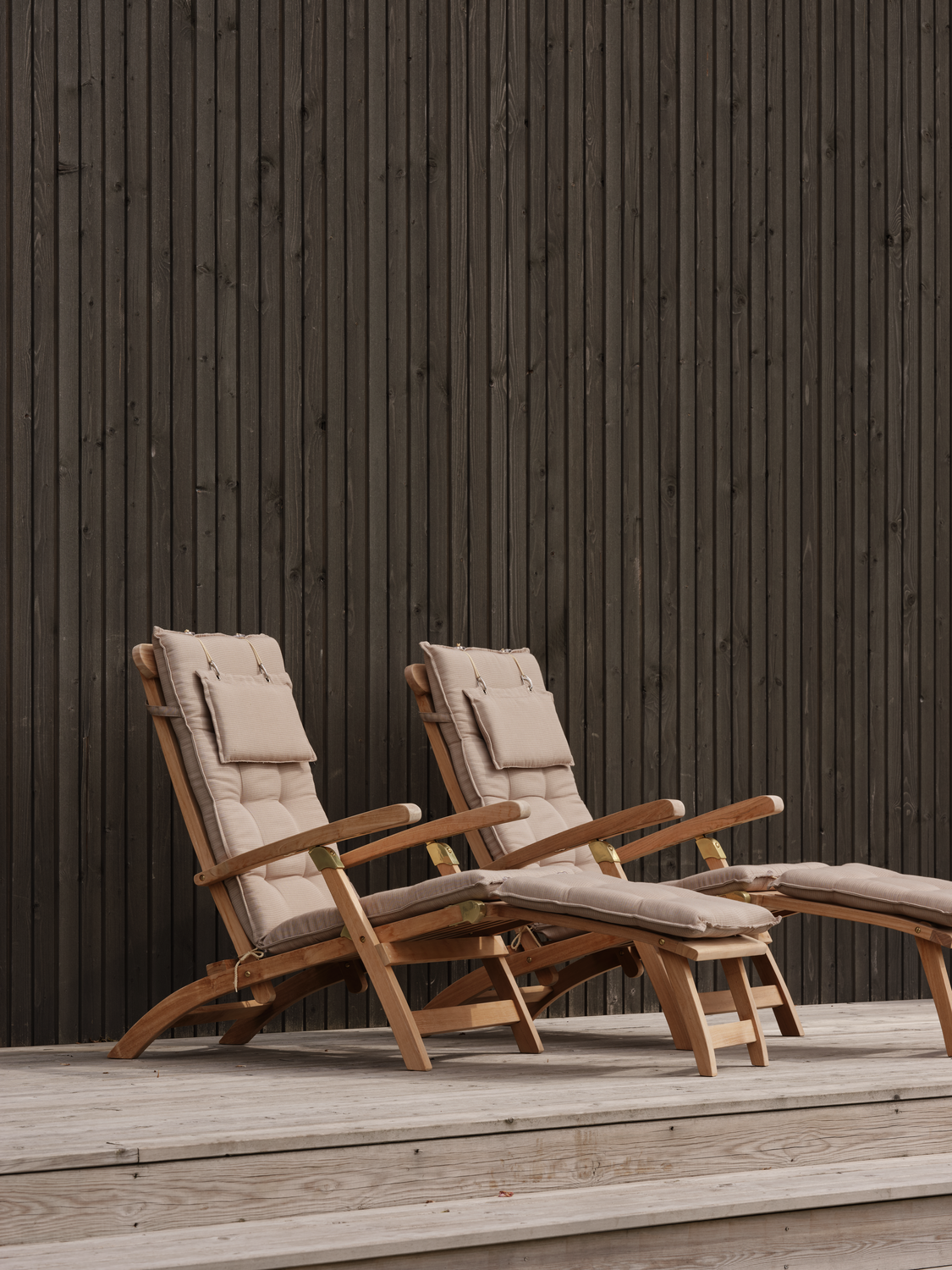 Florina däckstolsdyna Taupe