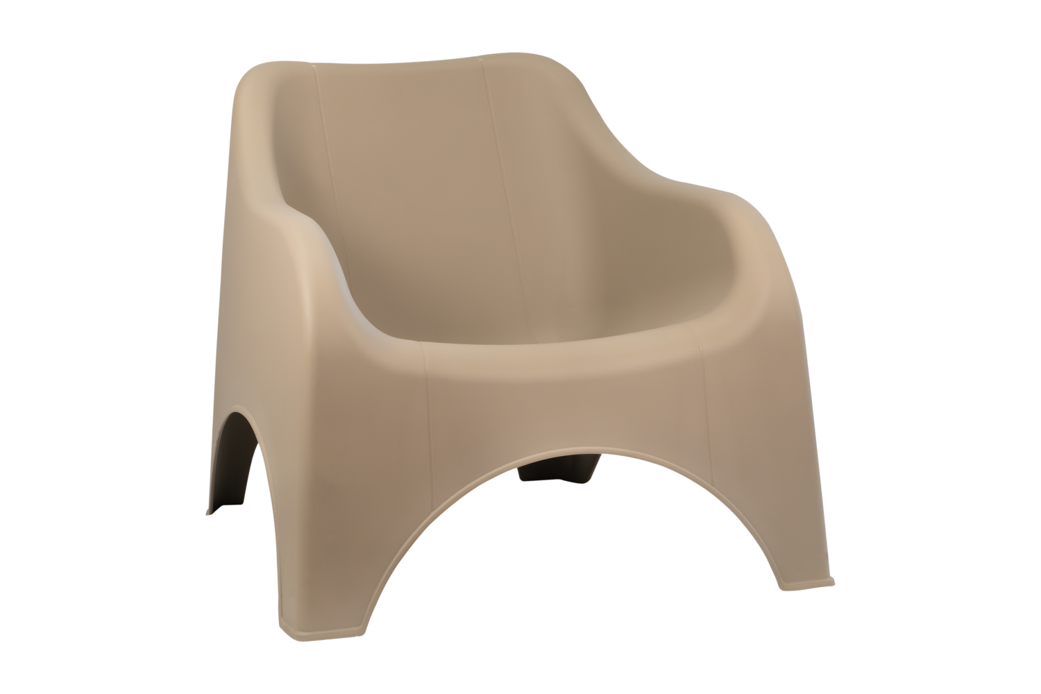 Kumo loungefåtölj Taupe