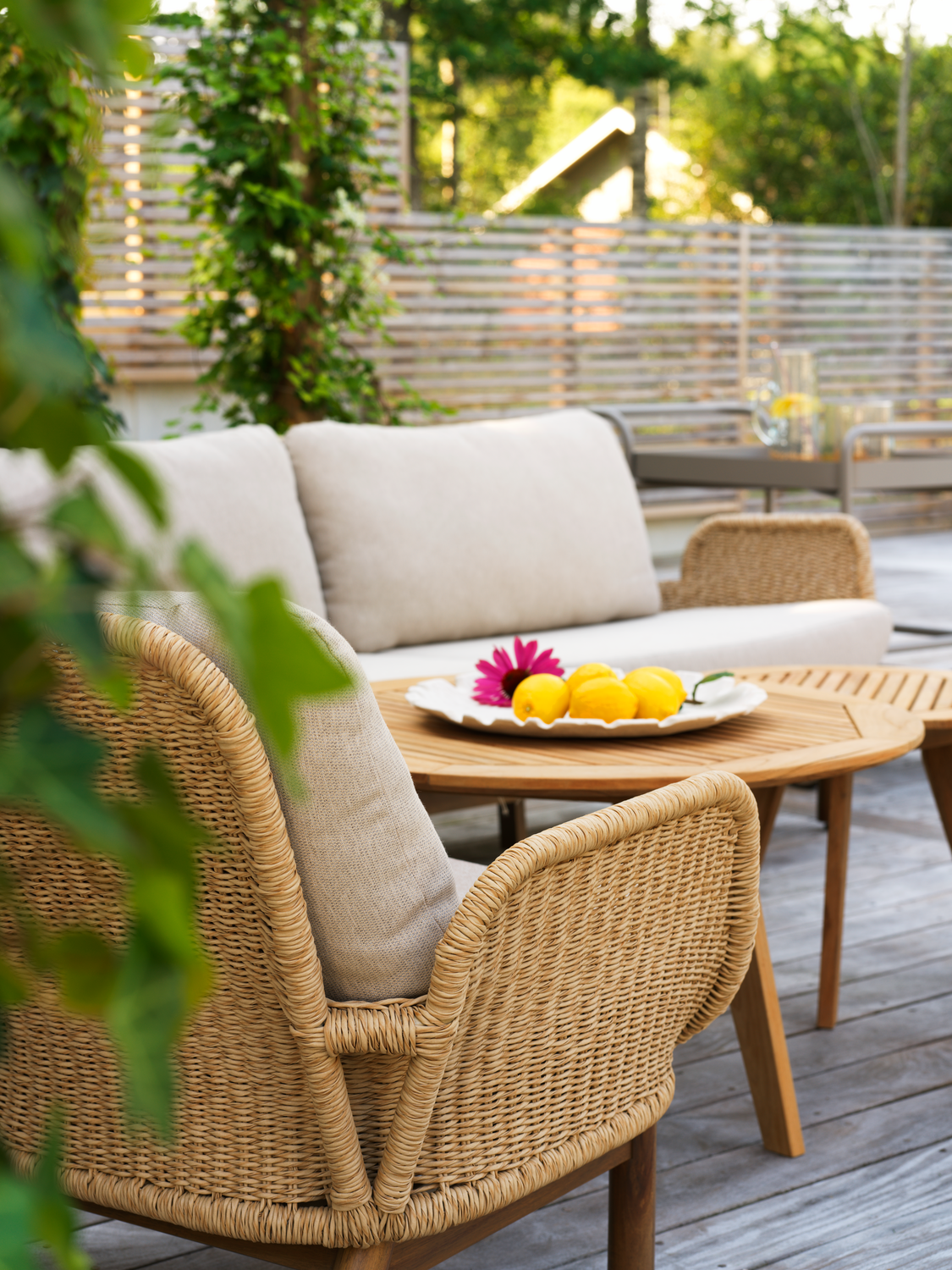 Lily 2,5-sits soffa Twist Straw/Plush Wheat