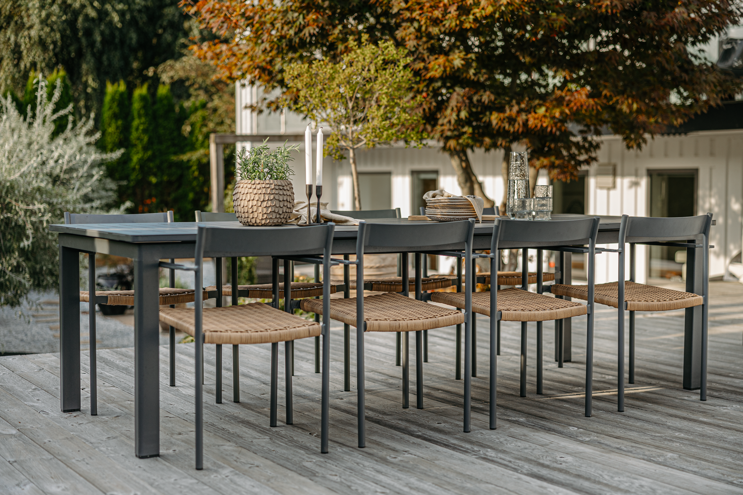 Lomma XL matbord Antracit